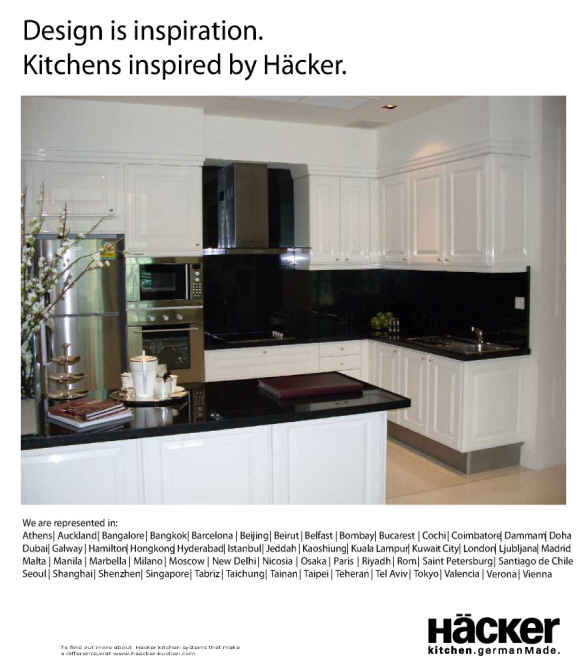 Hacker kitchen German Made