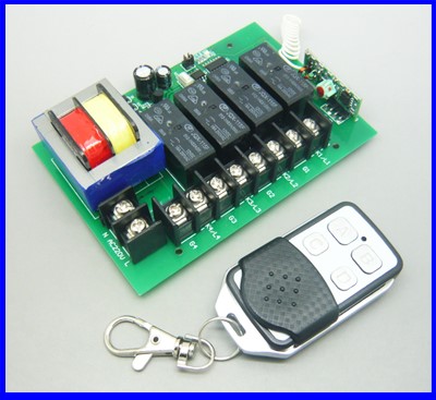 ԷǺػó俿4ͧ 1ش AC220V 10A-Է ԷԴԴ Ǻػó俿4ͧ 1ش AC220V 10A 4 Channel RF Wireless Remote Control Switch