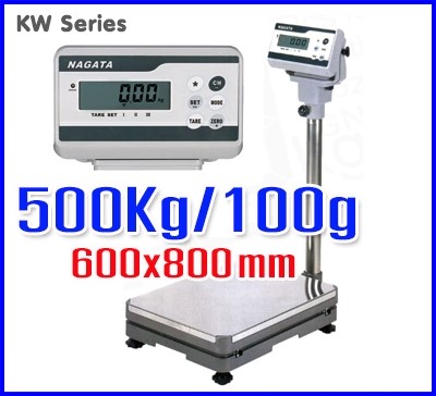 Ҫ觴ԨԵ ͧ觵駾 Ҫ觡ѹʹ KW Series platform Scales 500kg ´50g 蹪600x800mm NAGATA