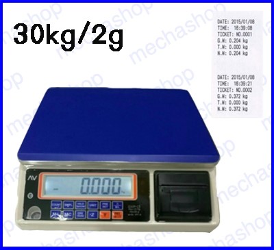 ͧ觵 Ẻ 30kg  AVEUE-Ҫ觴ԨԵ ͧ觵 ͧ GWP Built-in Printing Weighing Scaled 30kg ´ 2g  GWP  AVEUE