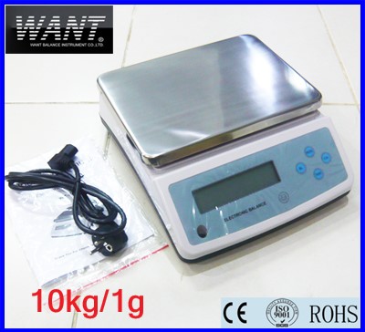 Ҫ觴ԨԵ ͧ觵 10kg ´ 1g-Ҫ觴ԨԵ ͧ觵 ôصˡ ٧ 10kg ´ 1g   WANT Digital Scale Balance Weight վ RS232