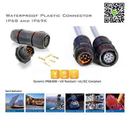 Waterproof Circular Connector Plastic