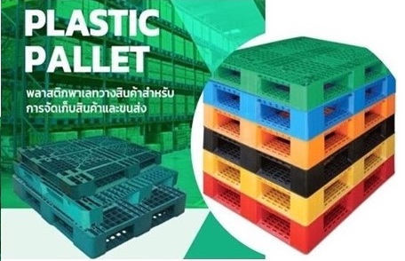 Plastic Pallet พลาสติกพาเลทวางสินค้า